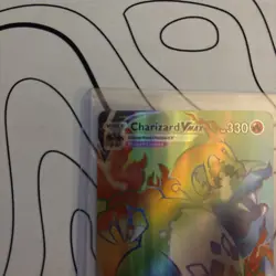 2020 Pokemon Champions Path Charizard Rainbow Rare VMax! 🌈 - Image 3
