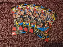 NEW Sealed Pokemon TCG Mega Evolution 5 Sleeved Booster Packs - Image 1