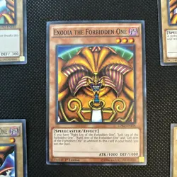 Exodia the Forbidden One LDK2 Common YUGIOH! TCG Complete 5 Card Set LP - Image 2