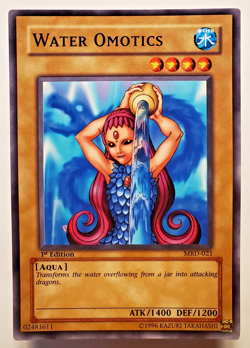 Yu-Gi-Oh! Water Omotics MRD-021 Metal Raiders Vintage 2002 1st Edition NM - Image 1