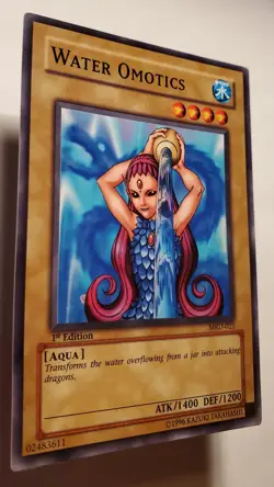 Yu-Gi-Oh! Water Omotics MRD-021 Metal Raiders Vintage 2002 1st Edition NM - Image 2