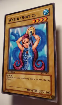 Yu-Gi-Oh! Water Omotics MRD-021 Metal Raiders Vintage 2002 1st Edition NM - Image 3