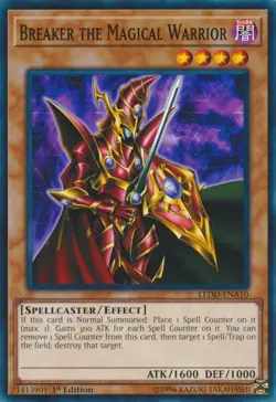 Breaker the Magical Warrior - LEDD-ENA10 - Common - 1st Edition - Lightly Played - Image 1