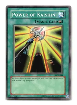 Power of Kaishin - LOB-044 - YuGiOh-LP - Image 1