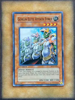 Yugioh Goblin Elite Attack Force CRV-EN020 Super Rare 1st Ed NM - Image 1