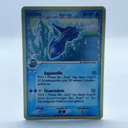 Pokemon TCG Karte - Latios δ 22/110 EX Holon Phantoms Deutsch 2006 - Image 1