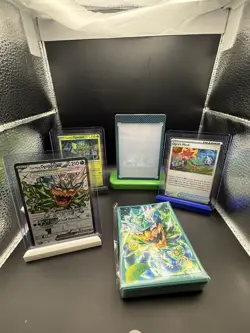 Ogerpon EX Premium Collection Set! Cards + Sleeves + Magnetic Holder! - Image 1