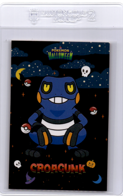 Pokemon Halloween Database pokemon card Croagunk - Image 1