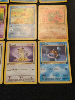1st Edition Pokemon Card Lot WOTC KABUTO Neo Rocket Fossil Gym LP/HPLot 14 - Image 2