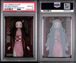 CARDDASS DEMON SLAYER: KIMETSU NO YAIBA STAINED GLASS CARDS NEZUKO KAMADO - Image 1