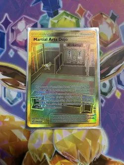 Martial Arts Dojo Holo Card 268/236 Secret Sm-Cosmic Eclipse Edition - Image 1