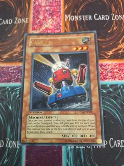 Yugioh Card Trooper DP03-EN009 Ultra Rare 1st Edition Lightly Played - Image 1