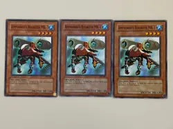Yugioh - Amphibious Bugroth Mk-3 x 3 - IOC - LP - Plus Free Holo Card - Image 1