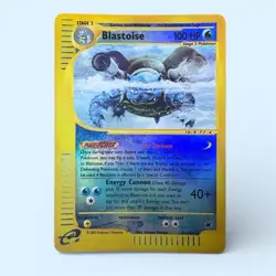 Pokemon TCG Blastoise Expedition Base Set Holo Card 37/165 NM Condition - Image 1