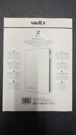 Vault X Exo-Tec Zip Binder SV10.5 9 Pocket 360 Cards - Pokemon White Flare *NEW* - Image 2