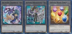 Yugioh 85 Cards Crystal Beast Deck | Rainbow Dragon Deck | Extra Deck & Tokens - Image 2