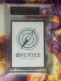 POP 1 BLACK LABEL! 2025 ONE PIECE PRB02 KALGARA-GOLD DON!! CARD BGS 10 - Image 2