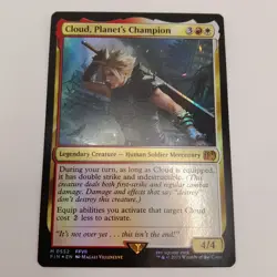 Cloud Planet's Champion Promo Foil Final Fantasy 0552 MTG Magic the Gathering NM - Image 1