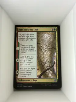 MTG Magic the Gathering Arni Slays the Troll (201/551) Kaldheim. A6 - Image 1