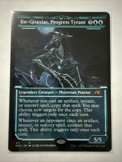 Jin-Gitaxias, Progress Tyrant (Showcase) Kamigawa: Neon Dynasty Regular - Image 1