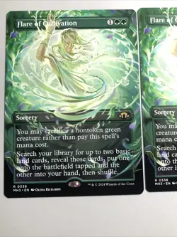 x1 Flare of Cultivation (Borderless) Modern Horizons 3 Rare NM (Pack Fresh) MTG - Image 1