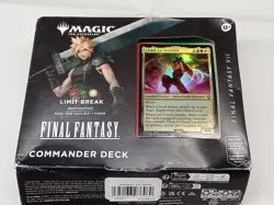 MTG Final Fantasy Commander Deck Limit Break Missing Collector Booster - Image 1