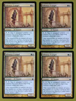 Selesnya Evangel x4 Ravnica: City of Guilds 4x Playset Magic the Gathering MTG - Image 1