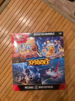 Pokemon Surging Sparks Booster Bundle - Scarlet & Violet - Quick Ship - Image 1
