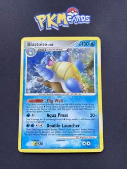 Pokemon TCG Blastoise Platinum Base Set 2/127 Holo Rare LP. - Image 1