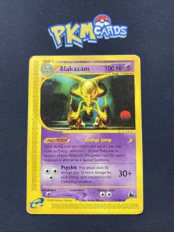 Pokemon TCG Alakazam Skyridge 2/144 Regular Rare MP. - Image 1