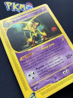 Pokemon TCG Alakazam Skyridge 2/144 Regular Rare MP. - Image 3