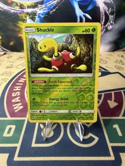 Pokemon Reverse Holo Shuckle SM Lost Thunder 16/214 - Image 1