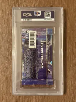 2011 Pokemon CALL OF LEGENDS BOOSTER PACK DEOXYS ARTWORK SEALED DEUTSCH PSA 8 - Image 2