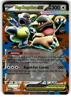 Pokemon TCG ME01: Mega Evolution #104/132 Mega Kangaskhan ex NM - Image 1