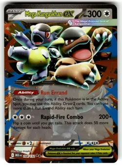 Pokemon TCG ME01: Mega Evolution #104/132 Mega Kangaskhan ex NM - Image 1
