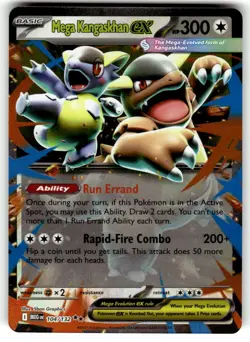 Pokemon TCG ME01: Mega Evolution #104/132 Mega Kangaskhan ex NM - Image 1