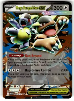 Pokemon TCG ME01: Mega Evolution #104/132 Mega Kangaskhan ex NM - Image 1