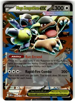 Pokemon TCG ME01: Mega Evolution #104/132 Mega Kangaskhan ex NM - Image 1