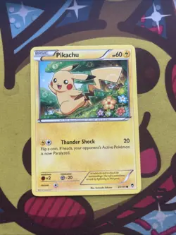 Pokemon Pikachu Non Holo 27/111 - Excellent - XY Furious Fists - Image 1