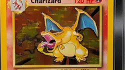 Pokemon TCG Charizard Holofoil Base Set 4/102 1999 ACE Graded 7 - Image 3
