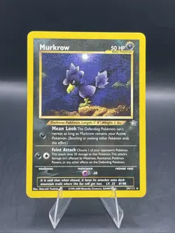 Murkrow 24/111 Neo Genesis Regular Pokemon TCG - Image 1