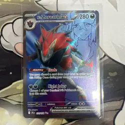 2025 Pokemon Journey Together N's Zoroark ex #175/159 Full Art Ultra Rare - Image 1