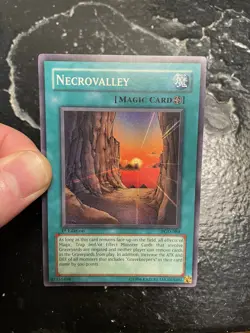 YuGiOh Necrovalley PGD-084 1st Edition Super Rare NA English Vintage - Image 1