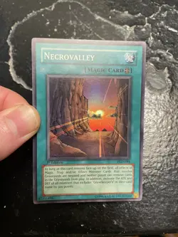 YuGiOh Necrovalley PGD-084 1st Edition Super Rare NA English Vintage - Image 2