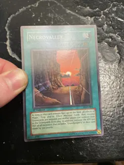 YuGiOh Necrovalley PGD-084 1st Edition Super Rare NA English Vintage - Image 3