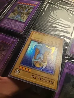 YuGiOh Mystical Elf LOB-062 1st edition Super Rare - Image 3