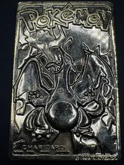 Charizard Gold Plated Pokemon Trading Card - Image 3