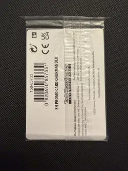 Pokemon TCG Charmander GameStop Exclusive Reverse Holo Promo Card 004/165 Sealed - Image 2