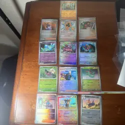 Pokeball Pattern Holo Lot Of 13 Cards Trainers Rotom Dreepy Nm - Image 2