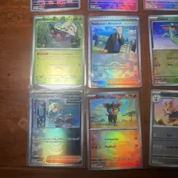 Pokeball Pattern Holo Lot Of 13 Cards Trainers Rotom Dreepy Nm - Image 3